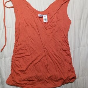 No Boundaries Women's Vibrant Orange Tank Top